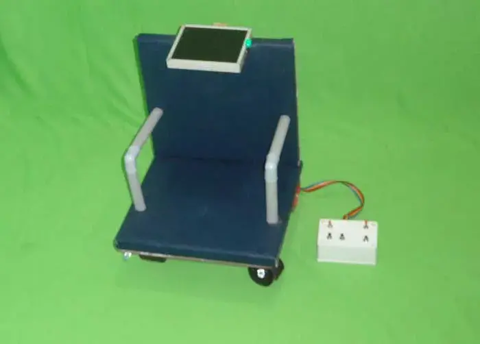 solar electrical chair project