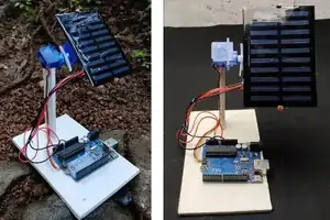 Arduino based Sun Tracking Solar Panel
