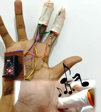 Arduino finger tap tone player