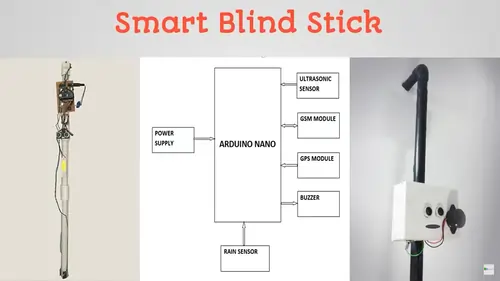 gps smart blind stick project