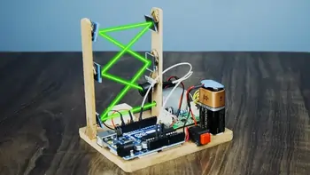 arduino based laser based theft detection system project
