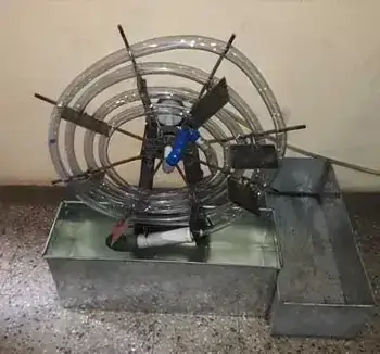 Spiral wirtz Archimedes  pump 