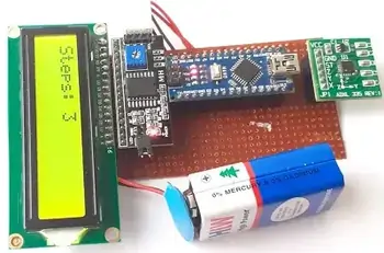 step counter using arduino