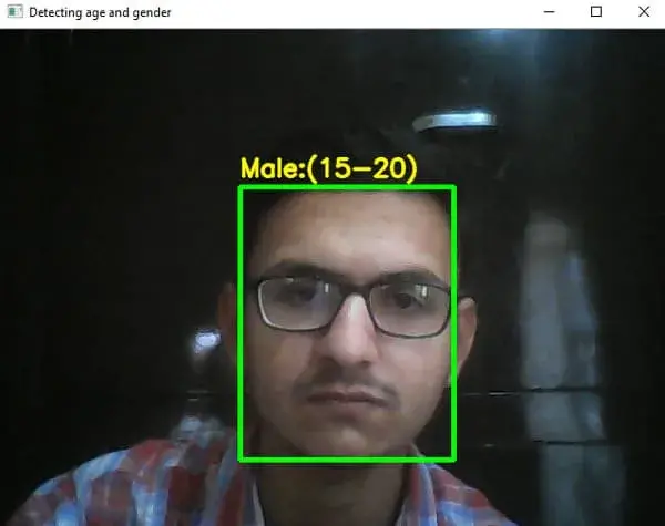 Age and Face Detection using raspberryPi
