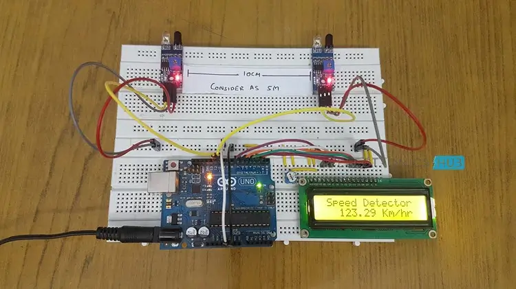 Arduino Car Speed Detector