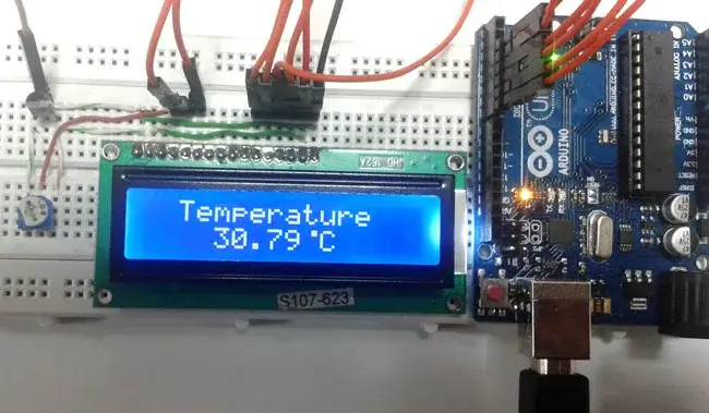arduino digital thermometer