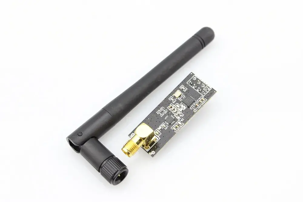 NRF24L01 2.4GHz PA+LNA SMA Wireless Transceiver Module with Antenna