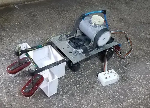 Floor cleaner robot project 