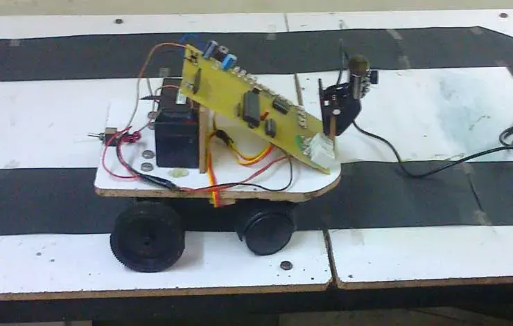 path following robot project 