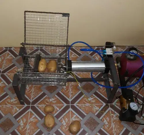 potato chips machine project 