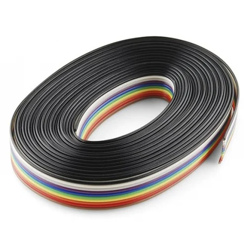 Multicolor Flat Ribbon Cable 10 wire 1 meter