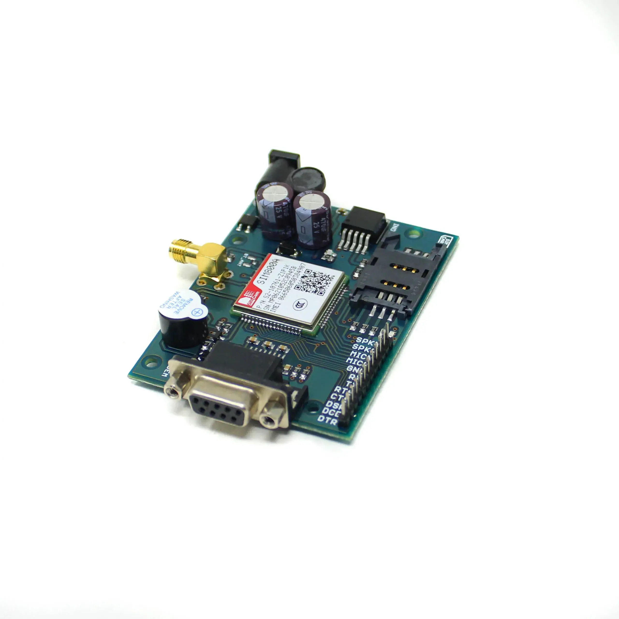 SIM800A GSM GPRS Module with RS232 Interface and SMA Antenna