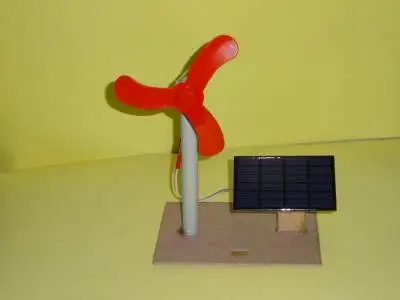 solar fan: size-medium